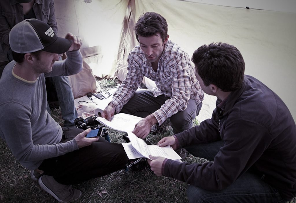 Shane Carruth on the Set of Upstream Color